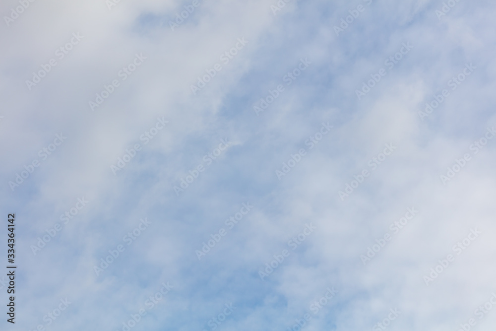 Clouds on a blue sky as a background Clouds on a blue sky as a background