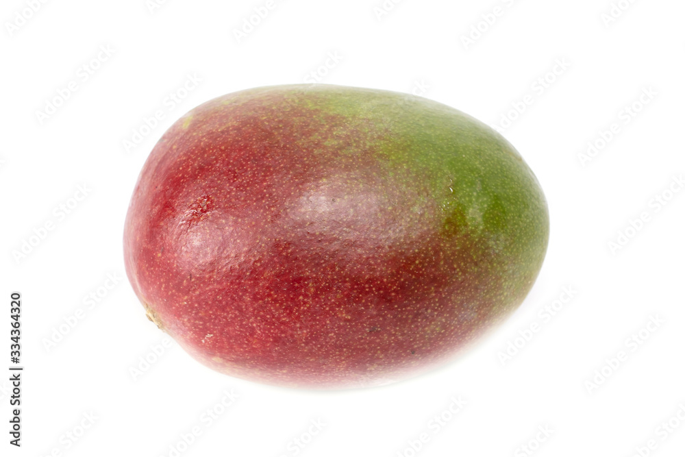 Ripe mango isolated on a white background. Ripe mango isolated on a white background.