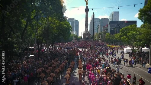 Day of the dead Mexico, Parade CDMX2018