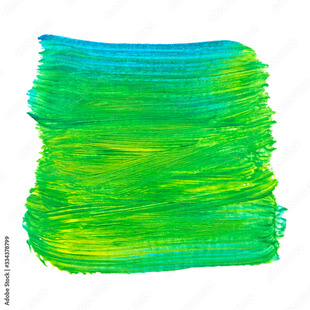 Vector green and blue paint texture isolated on white - acrylic banner for Your design Vector green and blue paint texture isolated on white - acrylic banner for Your design