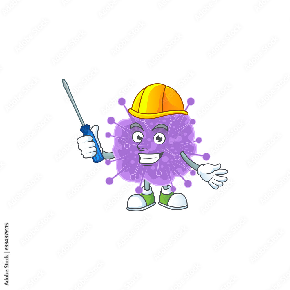 cool automotive cartoon character of coronavirus influenza cool automotive cartoon character of coronavirus influenza