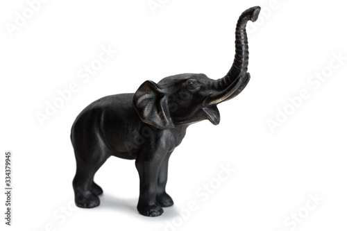 Cast iron elephant miniature sculpture © Stanislav Komogorov