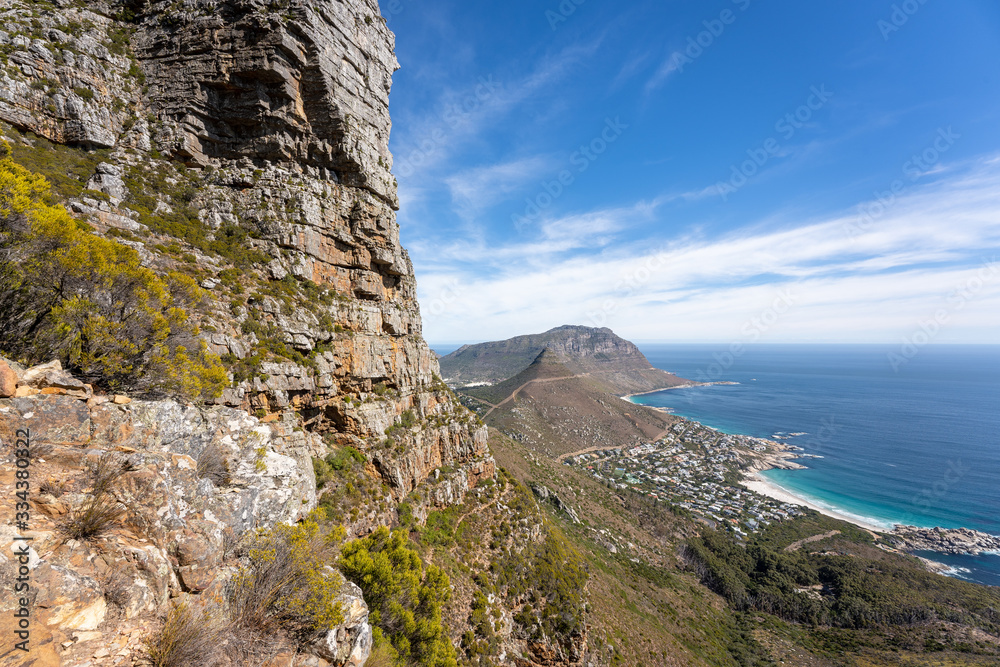Cape Town little lions head, seen from judas peak trail 2