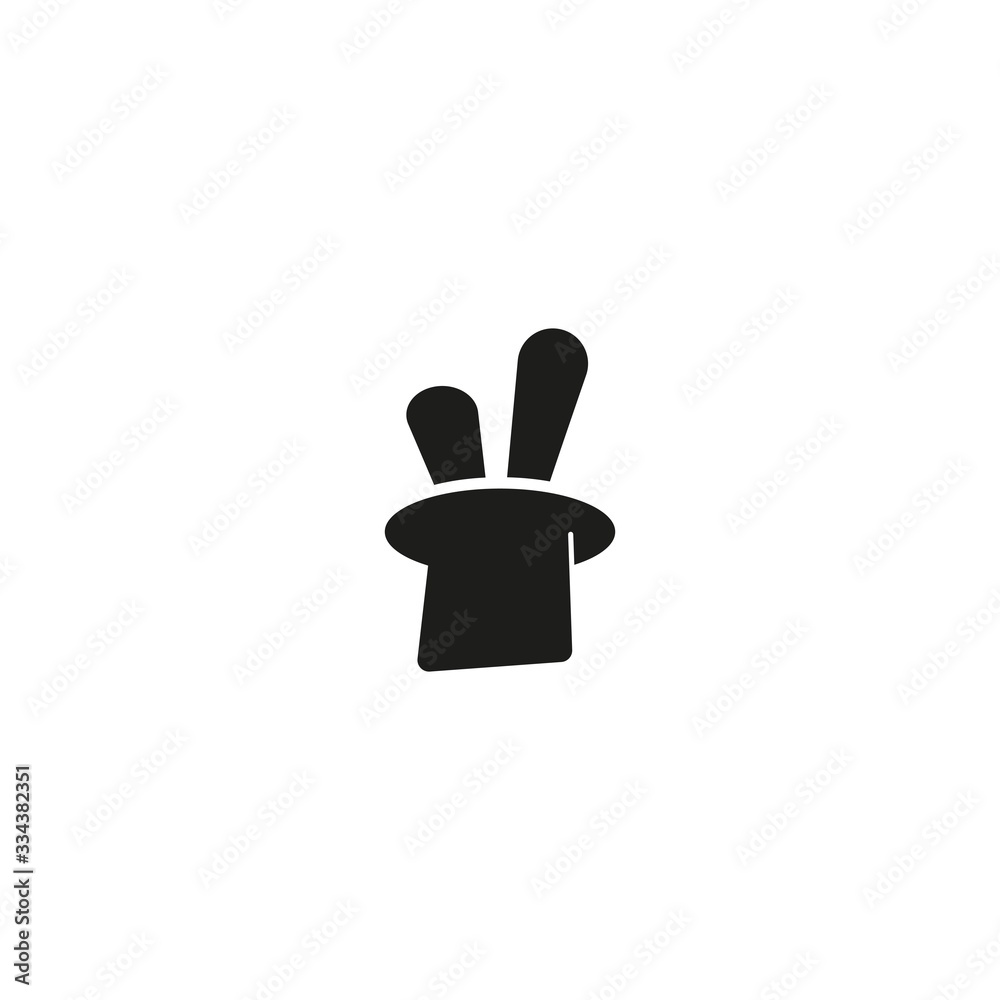 Obraz premium rabbit in hat 