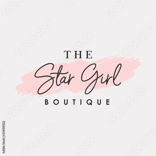 Boutique logo with premium style