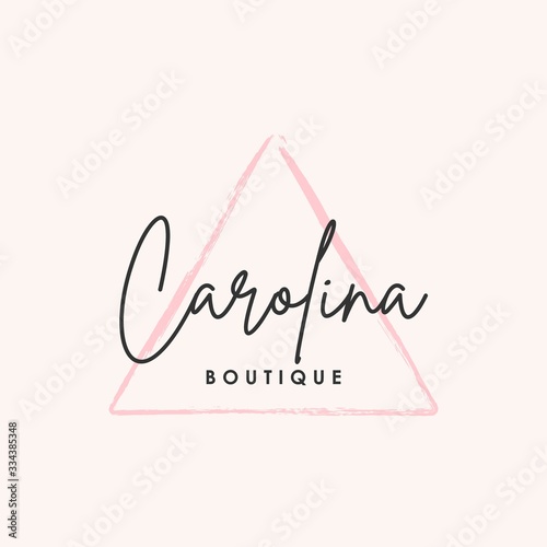 Boutique logo with premium style