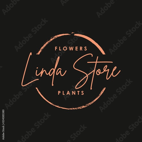 Premium Feminine logo with premium style