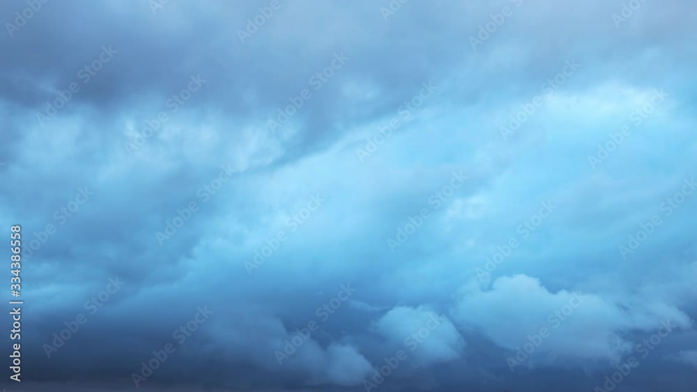 Cloudy Dramatic Sky With Fluffy Clouds Before Rain Or Storm Cloudy Dramatic Sky With Fluffy Clouds Before Rain Or Storm