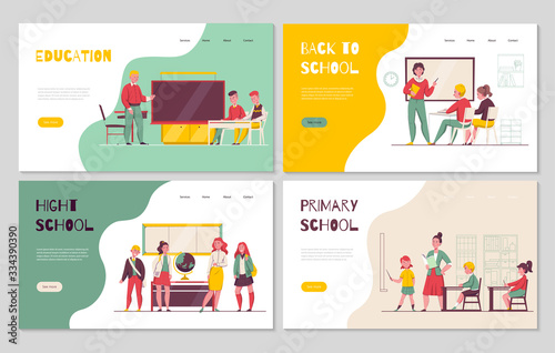 School Horizontal Banners
