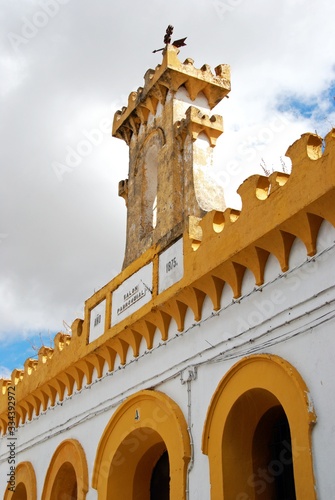 View of the Parish Church (Salon Parroquia), Medina Sidonia, Spain.