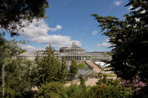 Greenhouse in the Botanical garden of Copenhagen