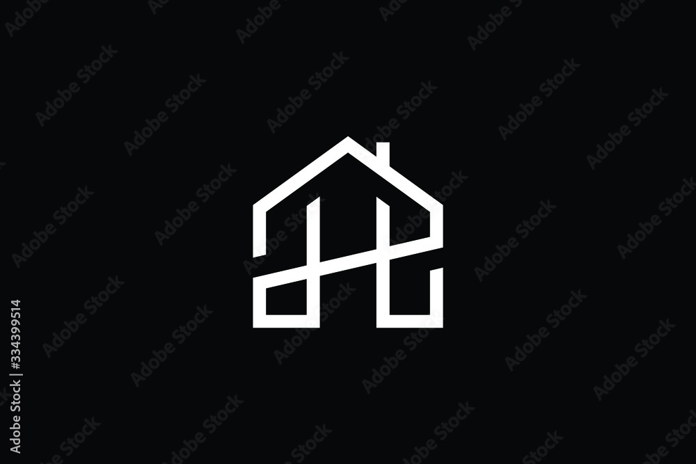 Logo design of Z ZH HZ in vector for construction, home, real estate, building, property. Minimal awesome trendy professional logo design template on black background. Logo design of Z ZH HZ in vector for construction, home, real estate, building, property. Minimal awesome trendy professional logo design template on black background.