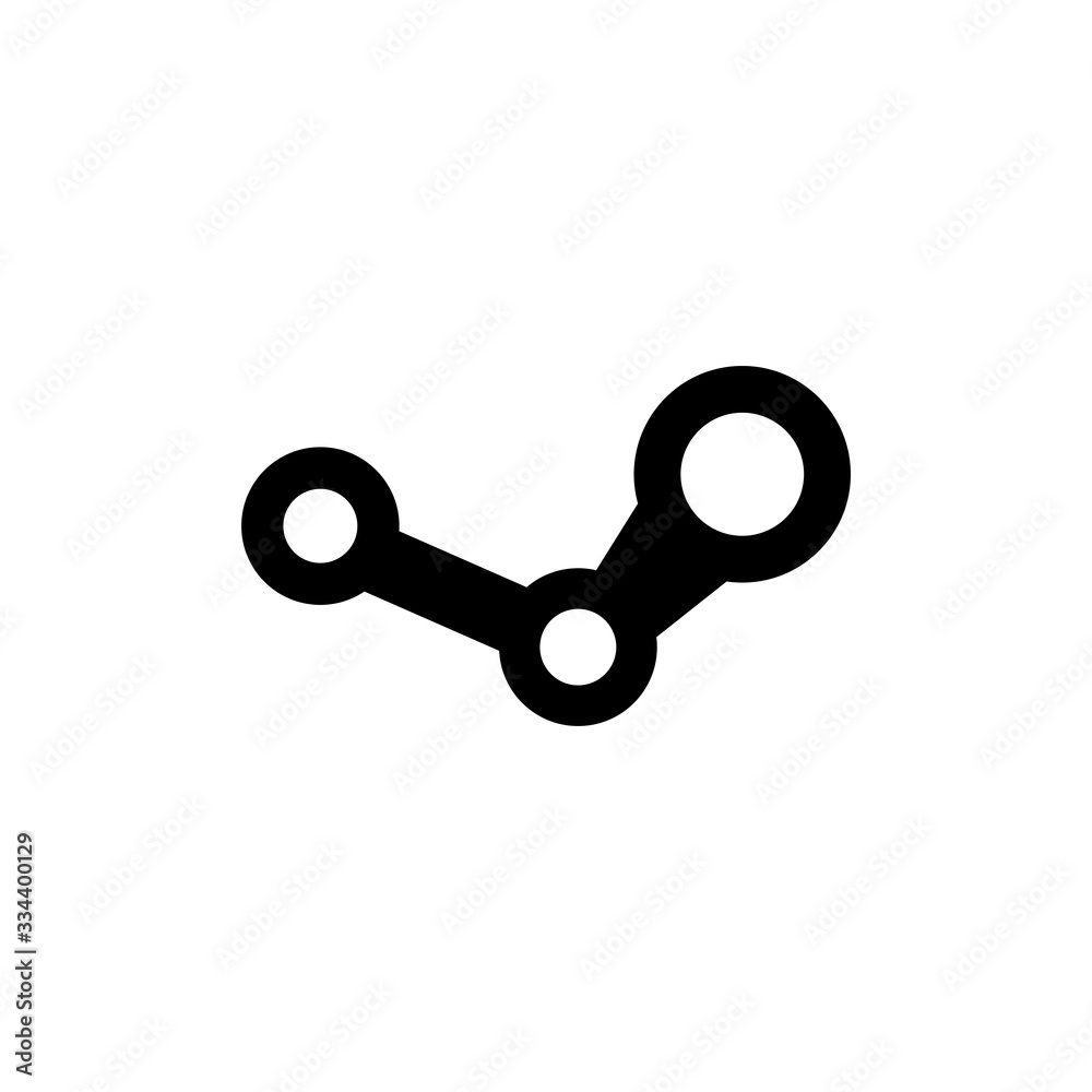 Bike chains icon. Bicycle chain icon. Trendy Flat style for graphic design, Web site, UI. EPS10. - Vector illustration Bike chains icon. Bicycle chain icon. Trendy Flat style for graphic design, Web site, UI. EPS10. - Vector illustration