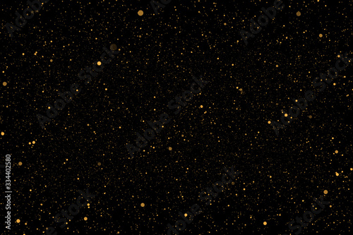 Gold abstract bokeh background, Color Festive background