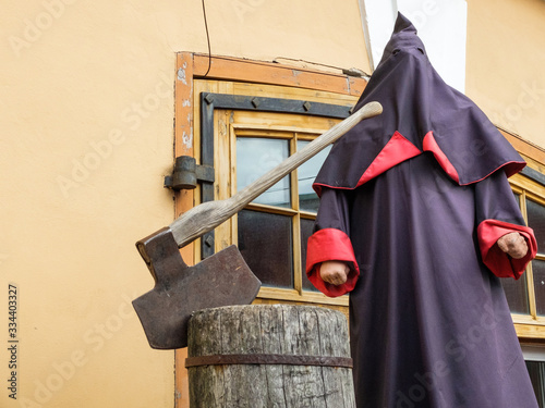 Tableau sur toile executioner in the Peter and Paul Fortress