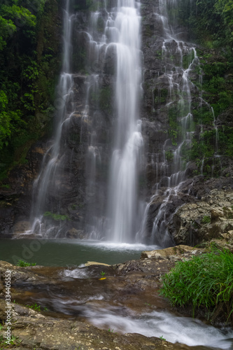 Amazing and Beautiful waterfall in Meghalaya Northeast India © Handerson