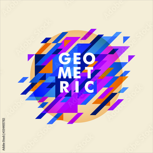 Minimalistic design, creative concept, modern diagonal abstract background. Geometric element. vector-stock illustration