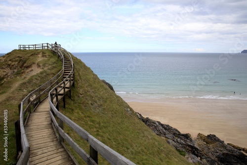 Durness -   Scotland   UK - August 11  2018  The beaches at Durness peninsula  Scotland  Highlands  United Kingdom