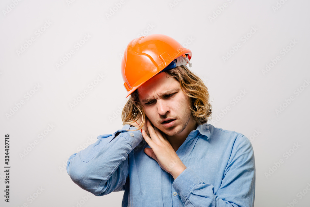 sore throat man sore throat man