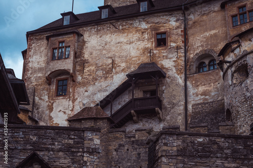 Dolny Kubin   Slovakia - 09.16.2018  Photograph of the Orava castle  medieval landmark inside the castle