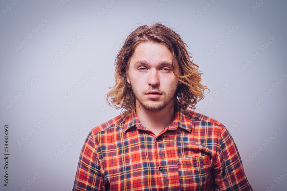 Portrait of a man Portrait of a man