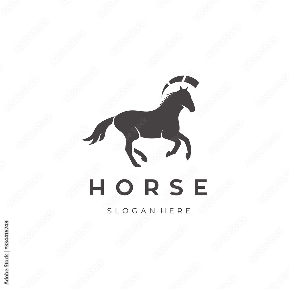 Horse logo template symbol for business. Horse racing logo Horse logo template symbol for business. Horse racing logo
