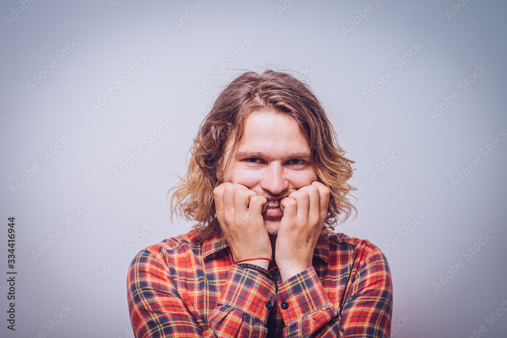 man bites his nails man bites his nails