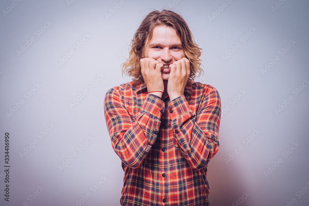 man bites his nails man bites his nails