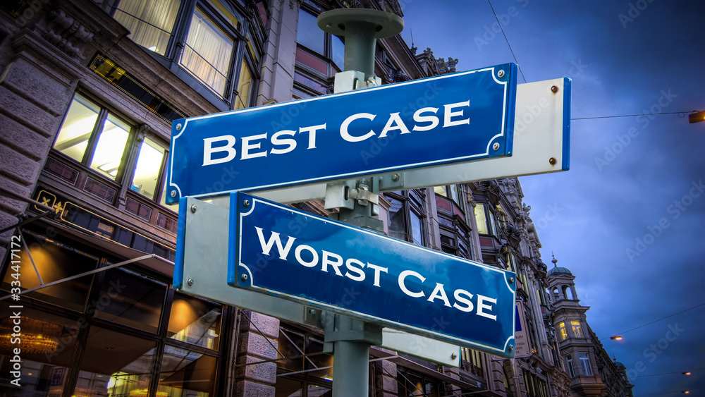 Street Sign to Best versus Worst Case