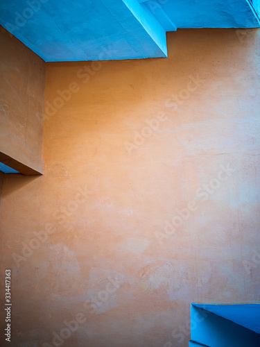Fototapeta Naklejka Na Ścianę i Meble -  abstract orange background wall texture