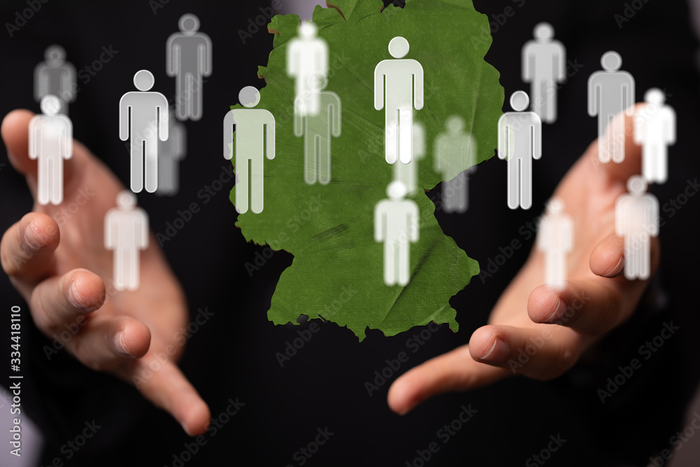 3D map of Germany. Map of Germany land border with flag. Germany map on white background. 3d rendering. 3D map of Germany. Map of Germany land border with flag. Germany map on white background. 3d rendering.