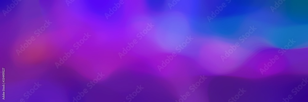 blurred bokeh iridescent horizontal banner background with dark orchid, dark magenta and strong blue colors space for text or image blurred bokeh iridescent horizontal banner background with dark orchid, dark magenta and strong blue colors space for text or image