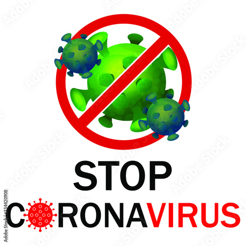 Stop coronavirus. Coronavirus outbreak in China. The fight against coronavirus.