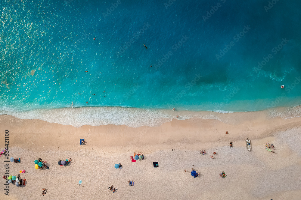 Myrtos beach at Kefalonia