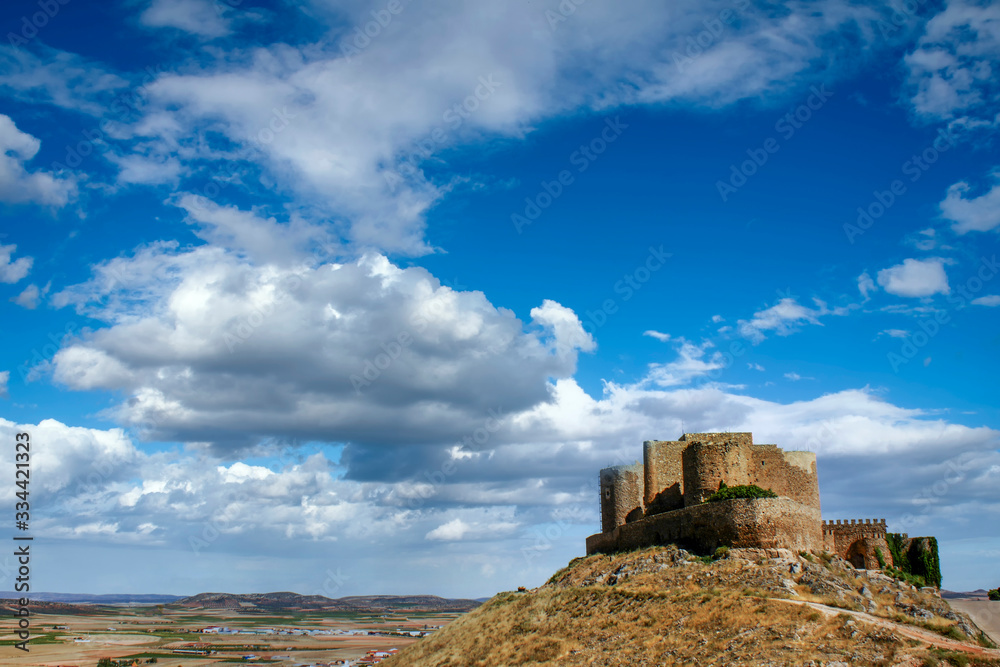 Castillo de la Muela en el municipio de Consuegra, España