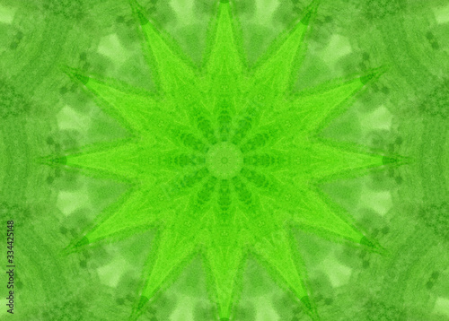 Bright green soft abstract pattern