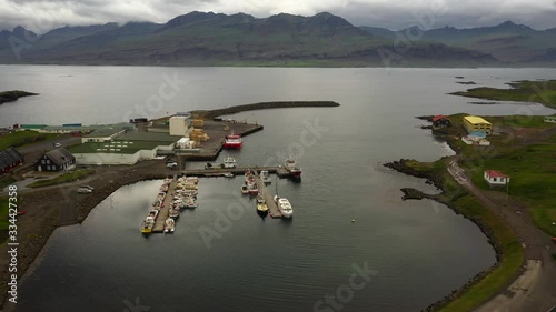 Boat Harbour in Southern Iceland photo