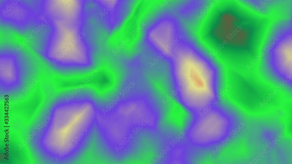 Red And Lime Rainbow Chromatic Fluorescent Dodded Motion Effect And Glittering Dyes