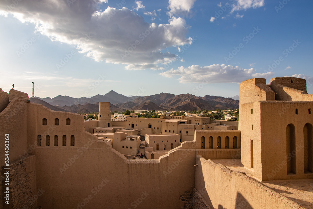 Φωτογραφία Inside the historic Unesco site Bahla castle near Nizwa in Oman