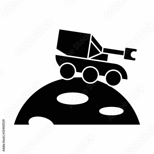 robot space object simple icon