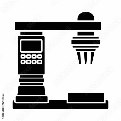 robot space object simple icon