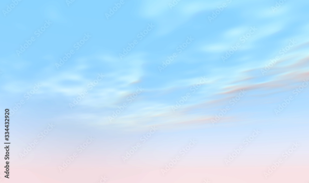 The sky and the sun. 3D rendering The sky and the sun. 3D rendering