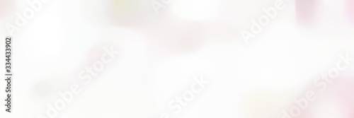 unfocused bokeh horizontal banner background texture with white smoke  snow and linen colors space for text or image