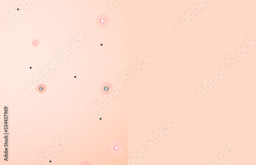 Texture, inflamed pimples and acne. Before After acne. Skin background. Infographics. Vector illustration on isolated background