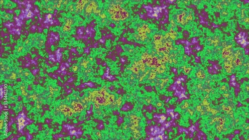 Yellow And Purple Wavy Multicoloured Luminous Striking Graphic Swirls
