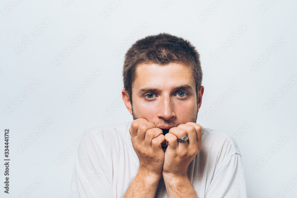 man bites his nails man bites his nails