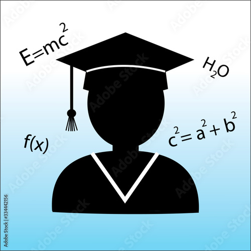 university graduate student education icon	