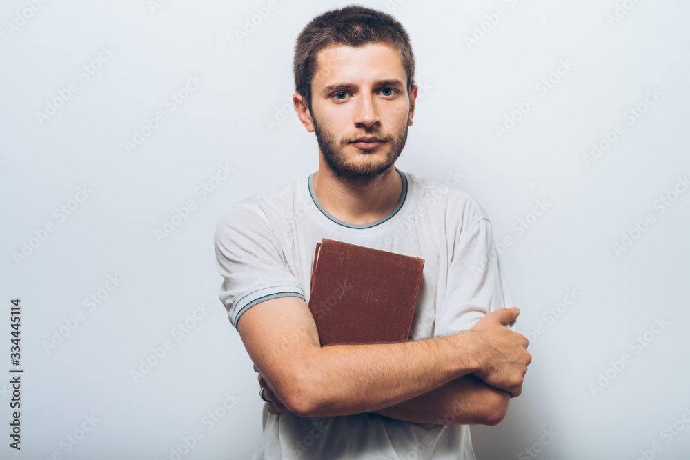 The man with a book The man with a book