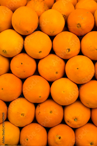 Sweet fresh and juicy oranges