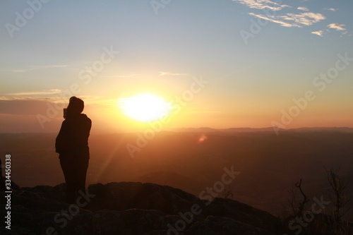 sunset silhouette